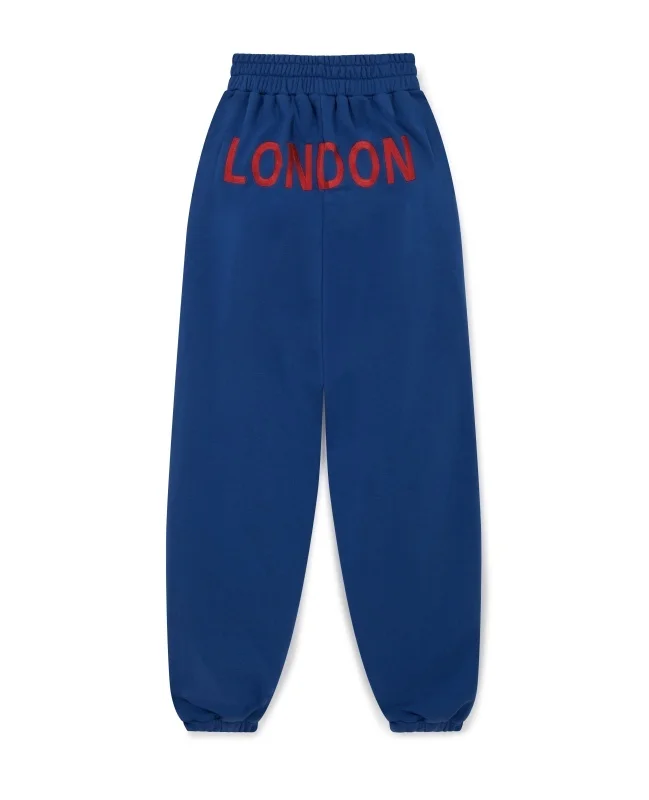 Angel Warhorse Embroidered American Retro Wide-leg Corset Sweatpants Baggy Fit Men Jogger Pants Trousers