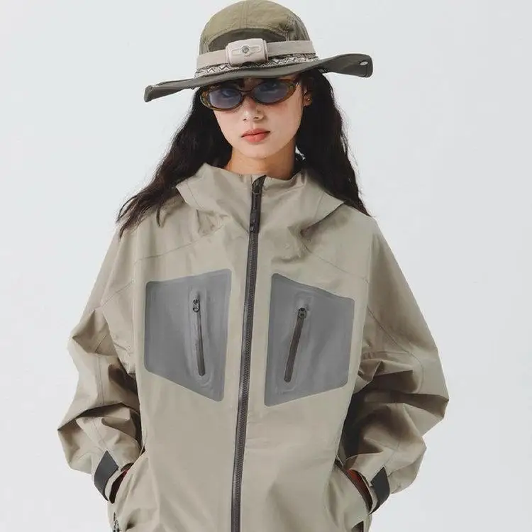 Outdoor Windproof Jackets Hardshell for Both Men Women Fishing Fashion Cycling Sports Skiing Traveling Leisure Windproof Jackets