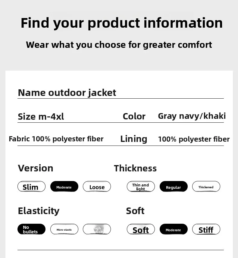 Outdoor Windproof Jackets Hardshell for Both Men Women Fishing Fashion Cycling Sports Skiing Traveling Leisure Windproof Jackets