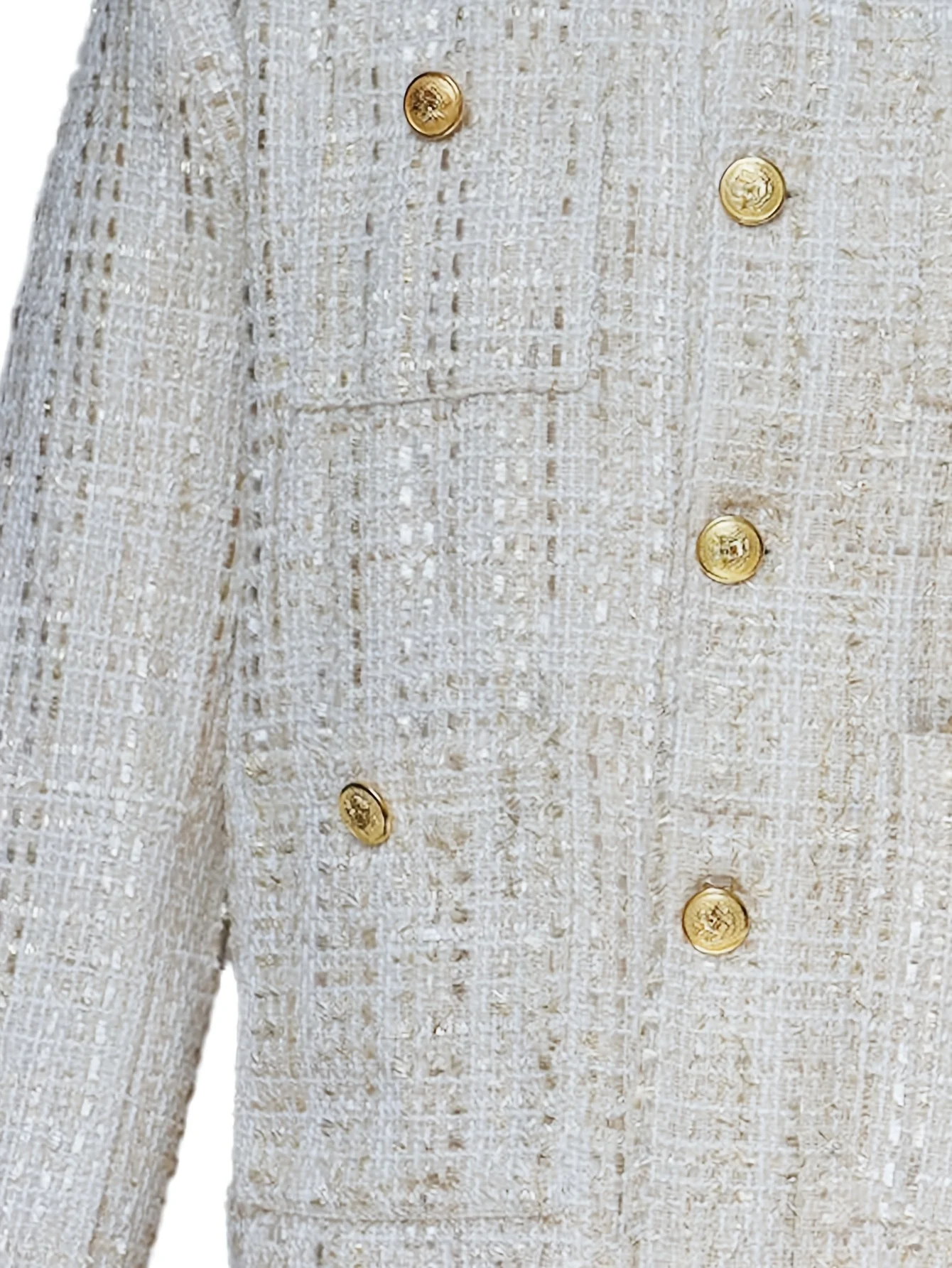 2026 New Men's Tweed Style Jacket, Cool Casual Outfit, Korean-style Light Luxury Short Shoulder-Padded Coat for Spring & Autumn