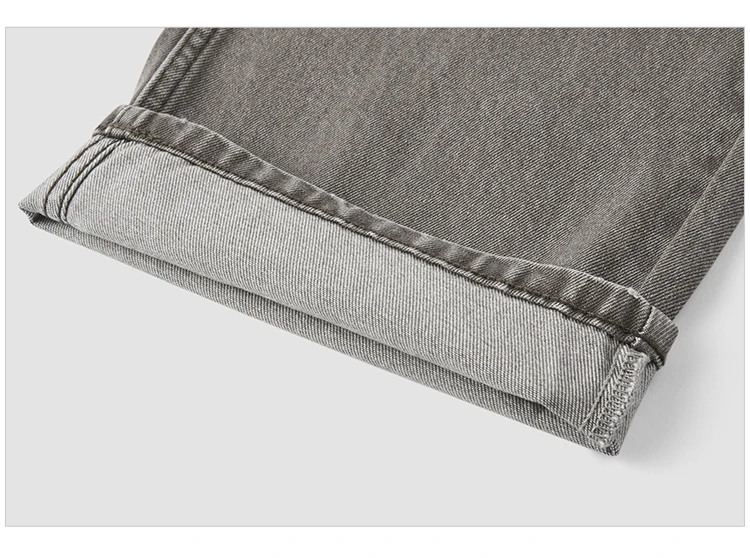 Semir Men Jeans Retro Washed Loose Straight Soft Durable Denim Casual Style Autumn Long Pants Outdoor Wear 2026