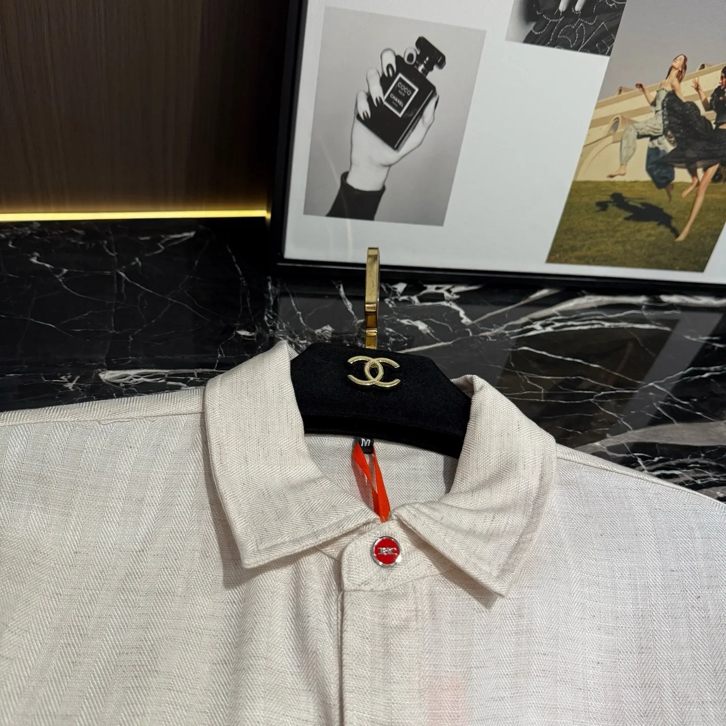 kiton26SS Italian Men's Casual Linen Shirt Casual Pants Set