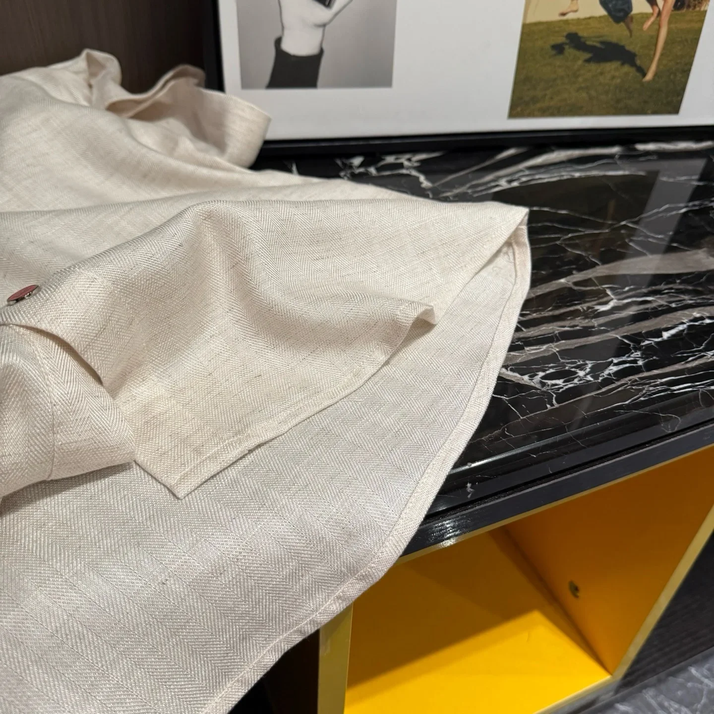 kiton26SS Italian Men's Casual Linen Shirt Casual Pants Set