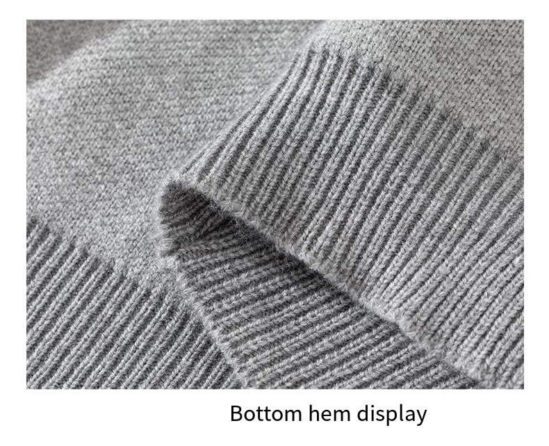 High Quality Man Long Sleeved Knitted Cardigan Round Neck Button Autumn Winter New Cardigan Jacket Fashion Versatile Menswear