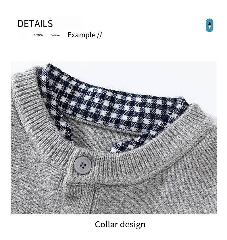 High Quality Man Long Sleeved Knitted Cardigan Round Neck Button Autumn Winter New Cardigan Jacket Fashion Versatile Menswear