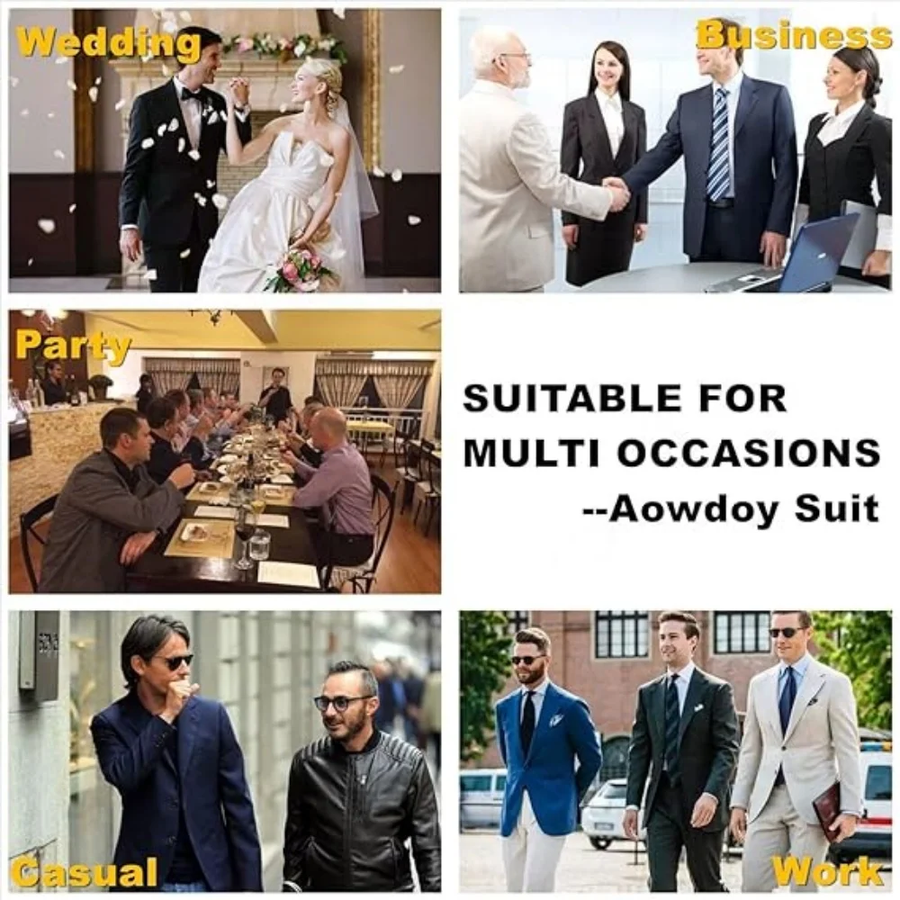 Men's Casual Coat Four Seasons Boutique Fashion Personality Light Mature Simple Brand Advanced Suit Handsome Men's Outerwear