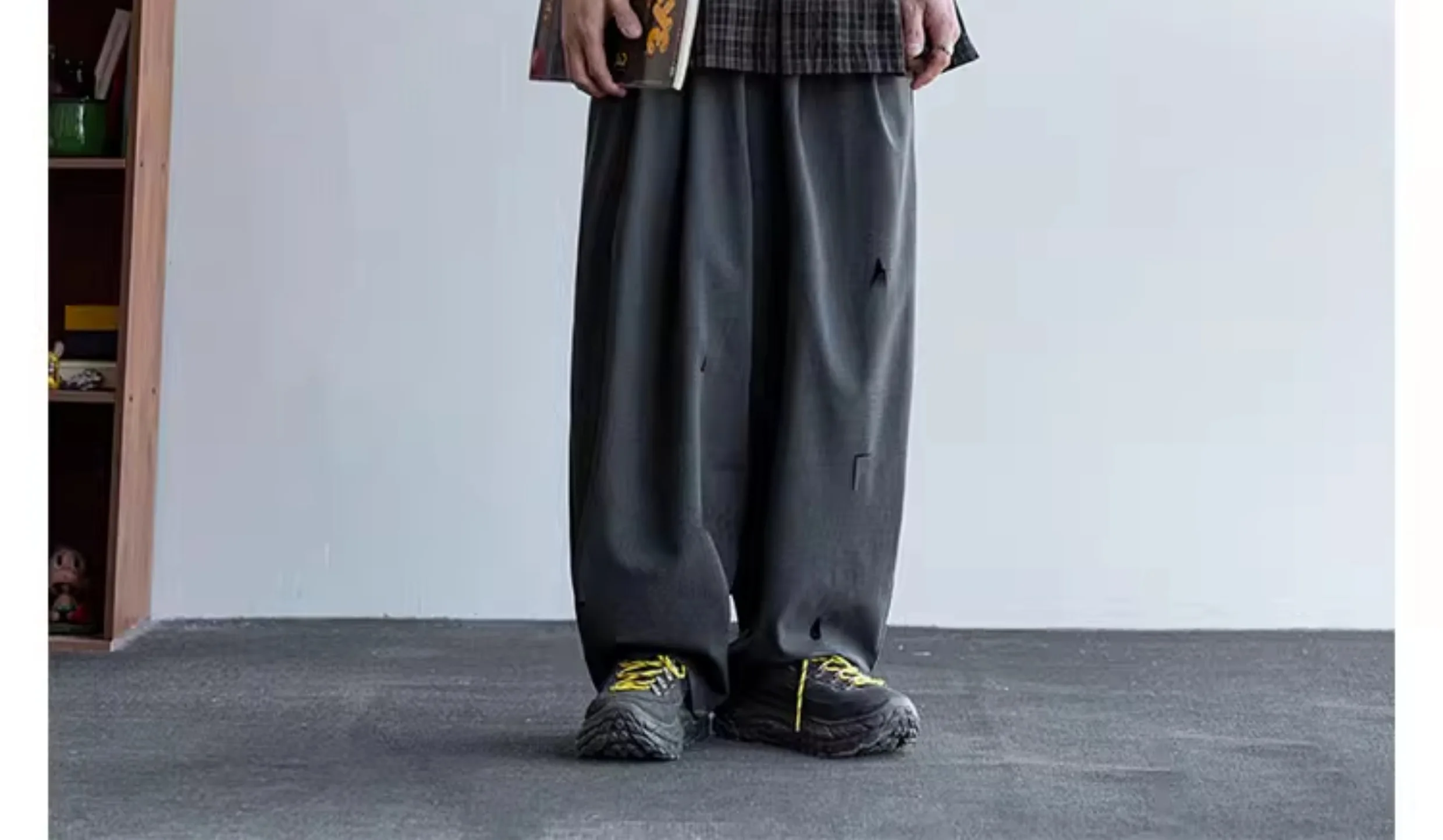 Summer Men Streetwear Fashion Vintage Pure Cotton Plaid Loose Casual Oversize Short Sleeve Cargo Shirt Cityboy Blouses