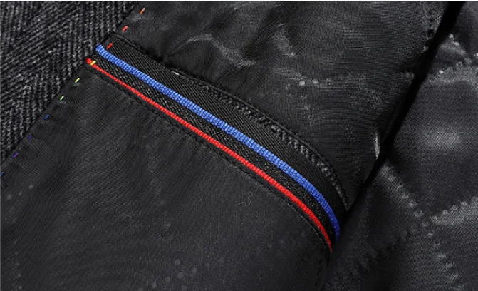 Mens Designer Knitted Wool Stretch Coat Casual Business Handsome Overcoat High Quality Fashion 2024