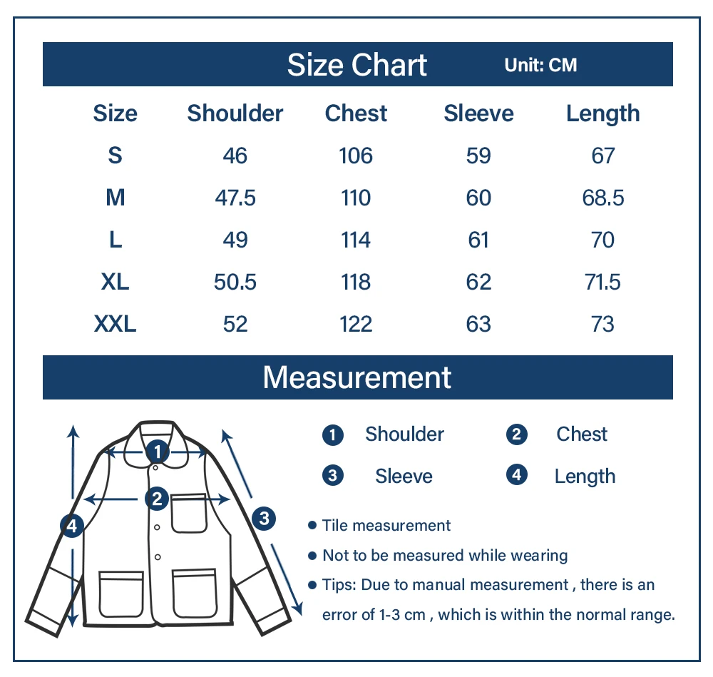 Heavy Weight Indigo Jacket Men Autumn Winter Vintage Workwear Tooling Jacket Blue Dyed Kendo Fabric Multi-pocket Cardgian Coat