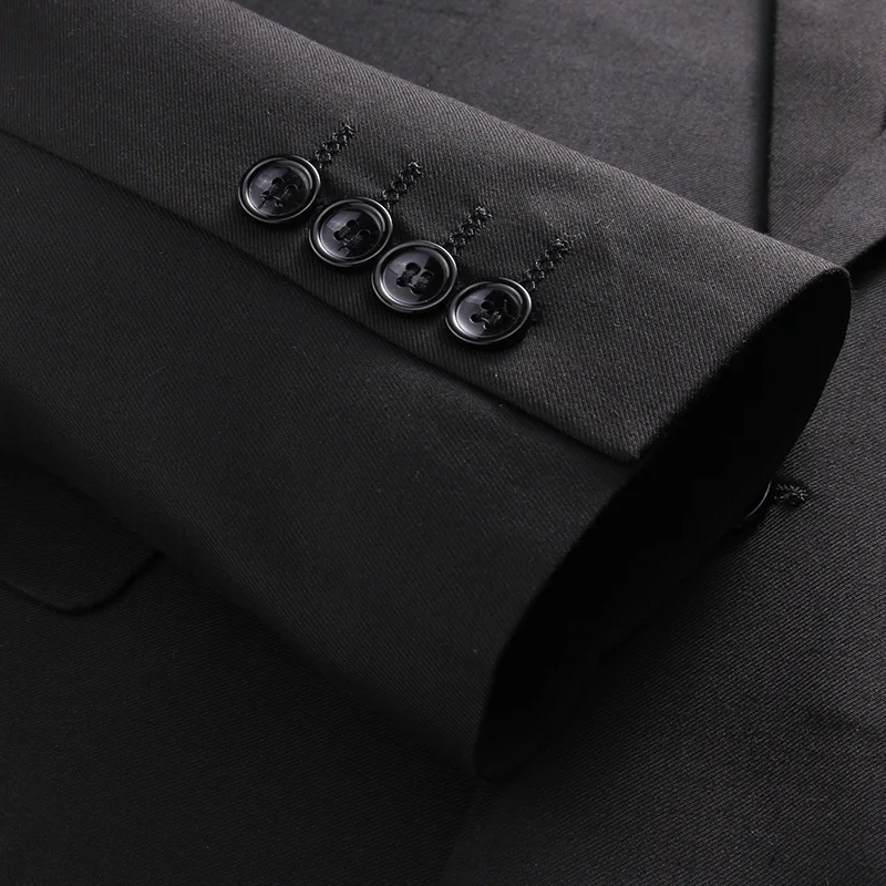 2026 Men's Red Suit 2-Piece Sets, Wedding Party Dress Coat and Pants Asian Size Terno Masculino Black White Blue Costume Homme