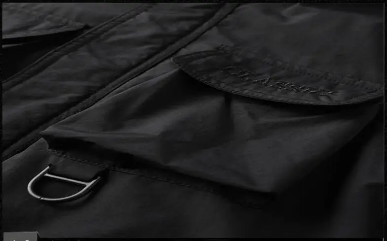 Men Outdoors Hooded Multiple Pockets Safari Style Jackets New Spring Autumn Male Traveling Windproof Waterproof Jackets Coats 5X