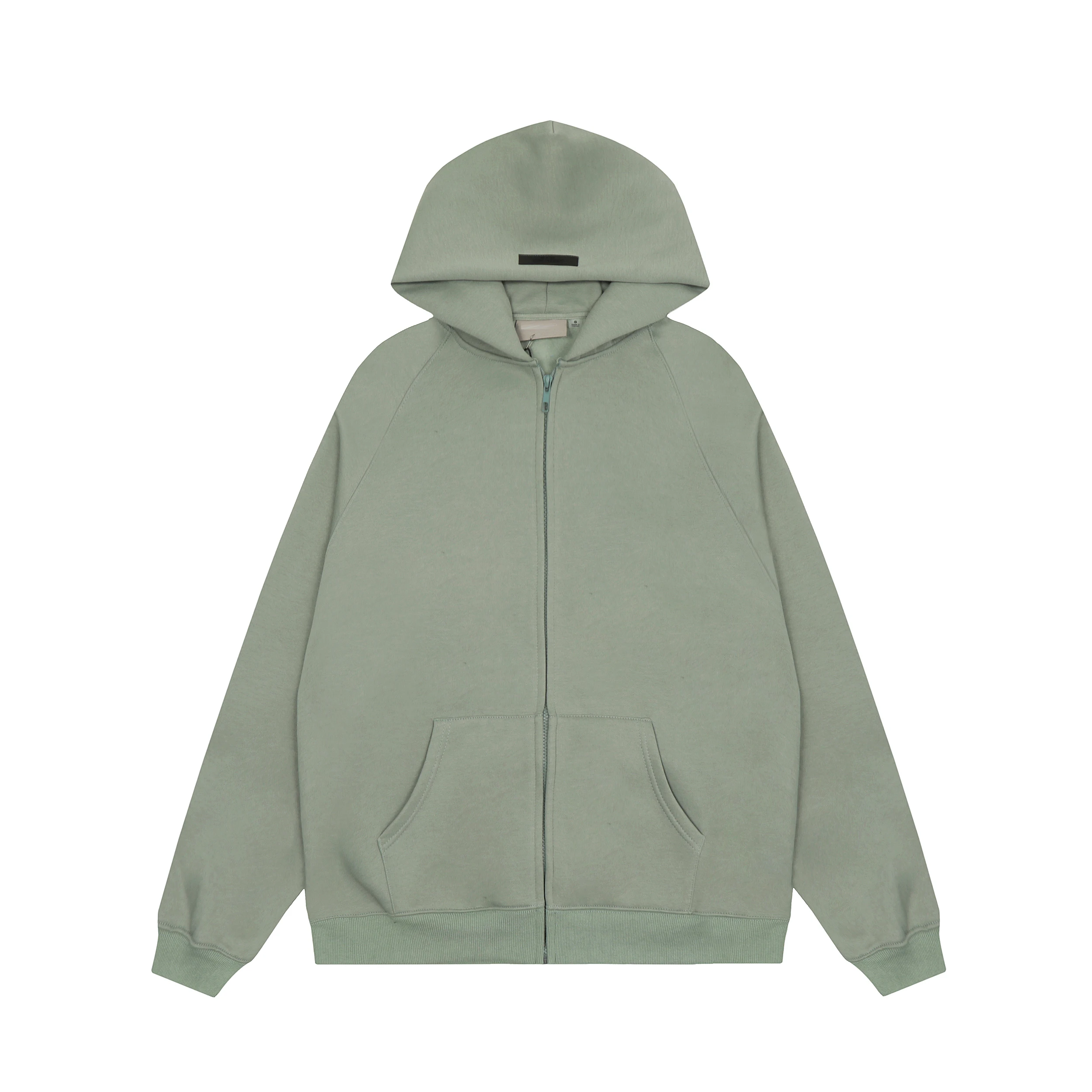 Men's super David coat, luxury hooded cardigan, 3D silicone letter hoodie, high street couple coat and pants set