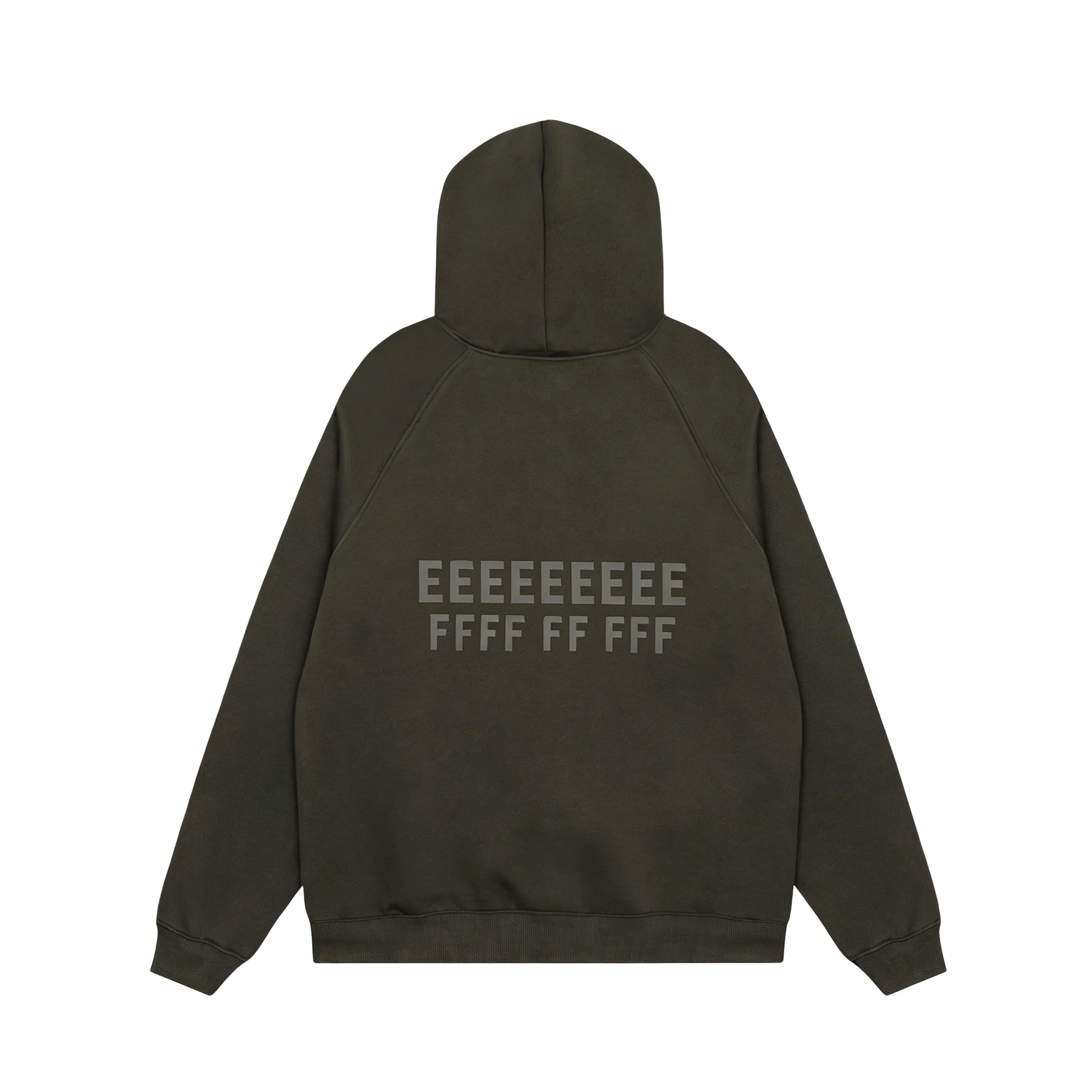 Men's super David coat, luxury hooded cardigan, 3D silicone letter hoodie, high street couple coat and pants set
