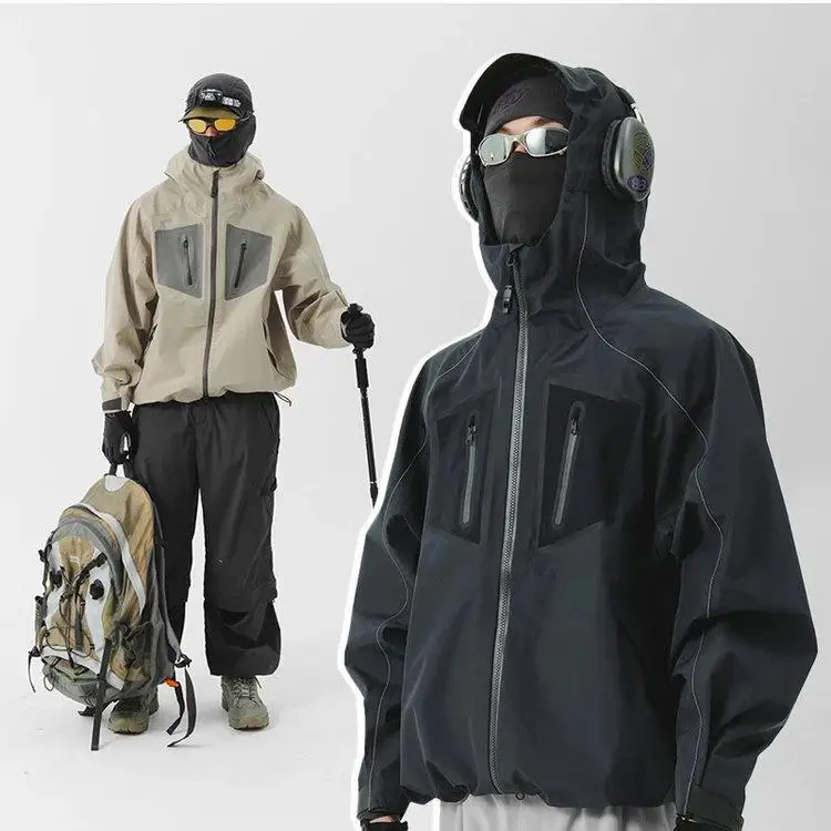 Outdoor Hard-shell Cycling Travel Sports Waterproof Hiking Breathable Rock Climbing Hunting Casual Camping Men and Women Jackets