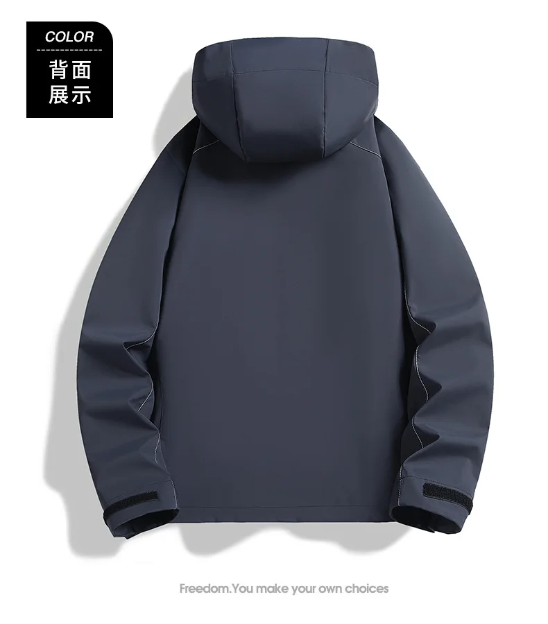 Outdoor Hard-shell Cycling Travel Sports Waterproof Hiking Breathable Rock Climbing Hunting Casual Camping Men and Women Jackets