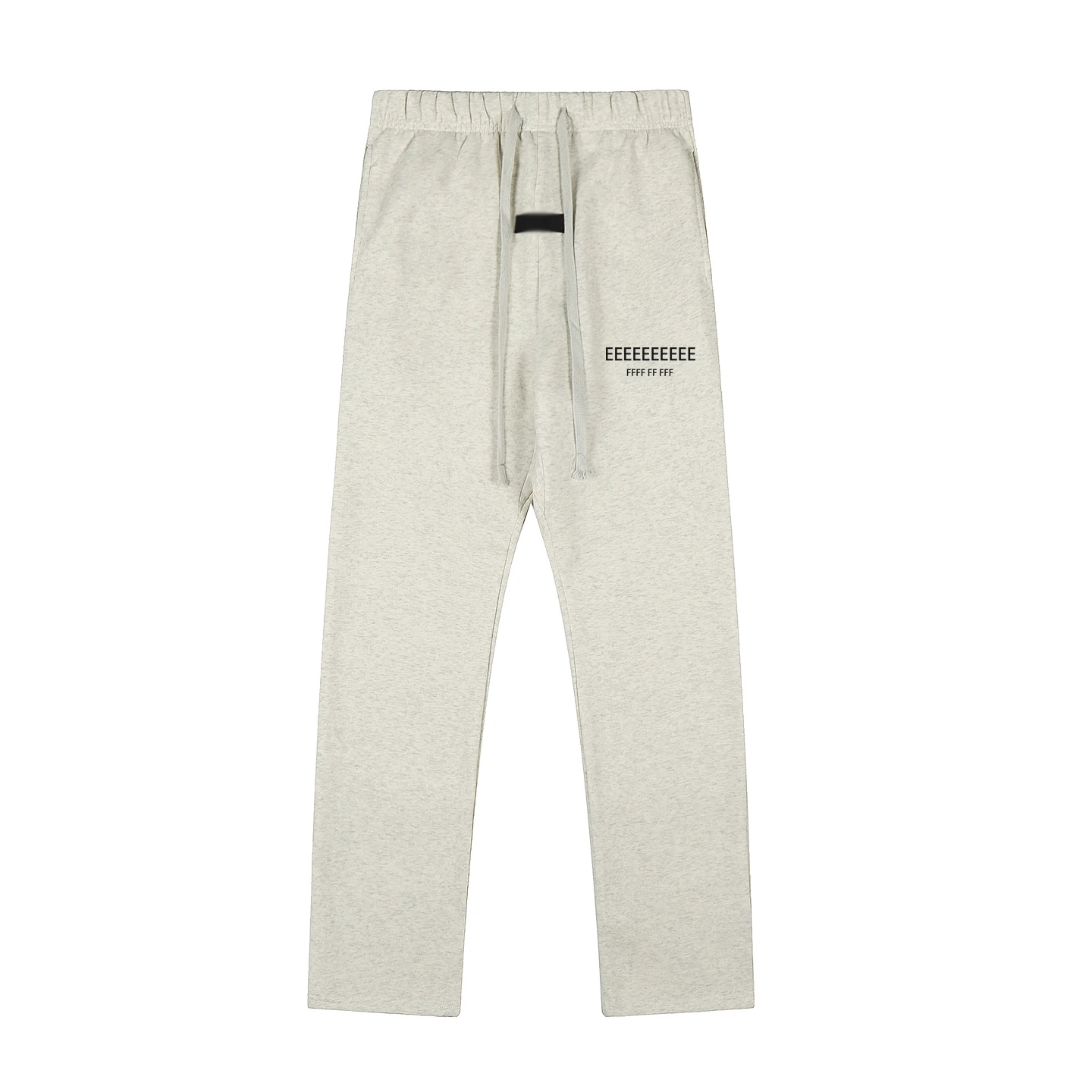 Classic Velvet Letter Print Pants High-Quality Logo Casual Sports Pants Straight-Leg Pants Hoodie Set for Men and Women