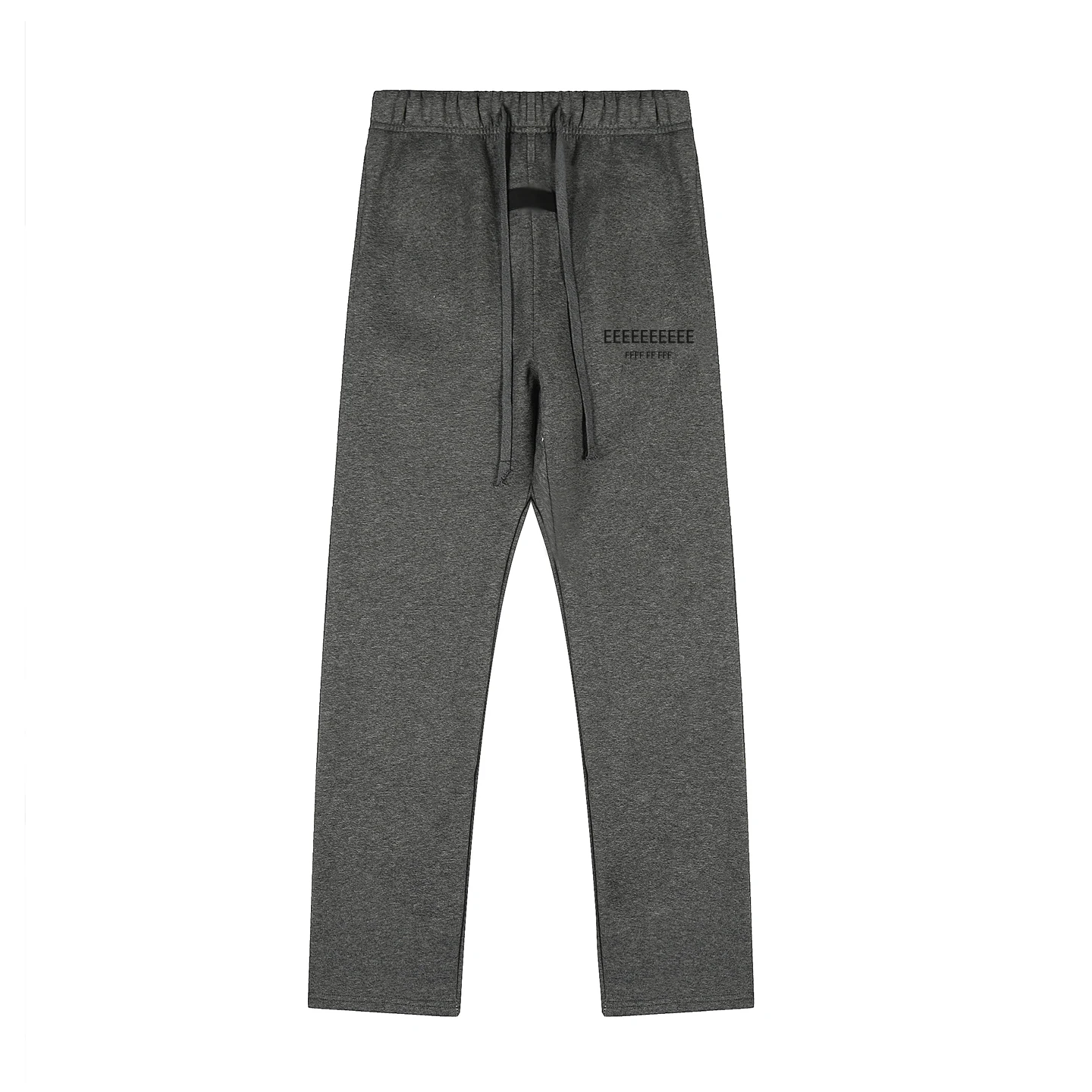Classic Velvet Letter Print Pants High-Quality Logo Casual Sports Pants Straight-Leg Pants Hoodie Set for Men and Women