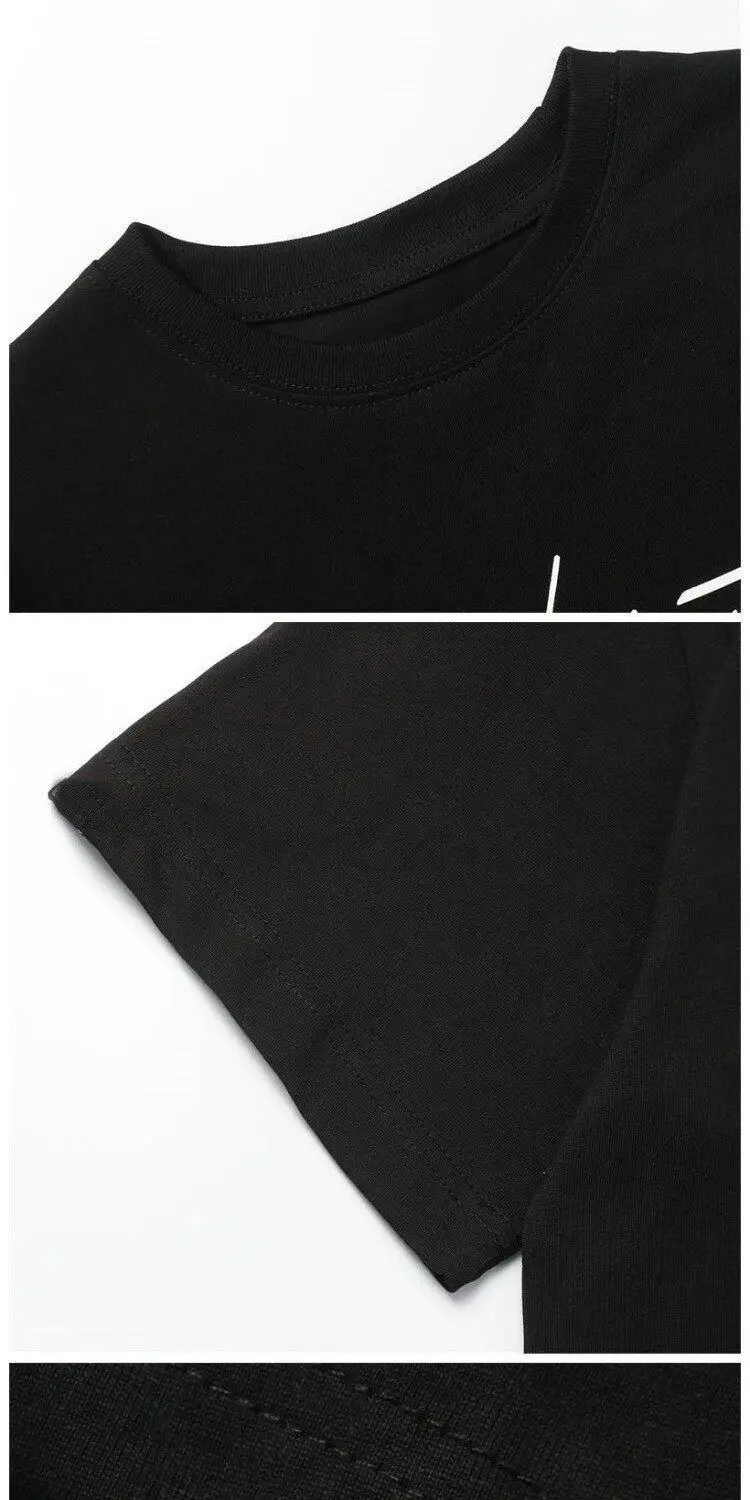 NEIGHBORHOOD NBHD Printed Crew Neck Short‑Sleeve T‑Shirt Loose Casual Versatile Unisex Basic Daily Tops for Men Women