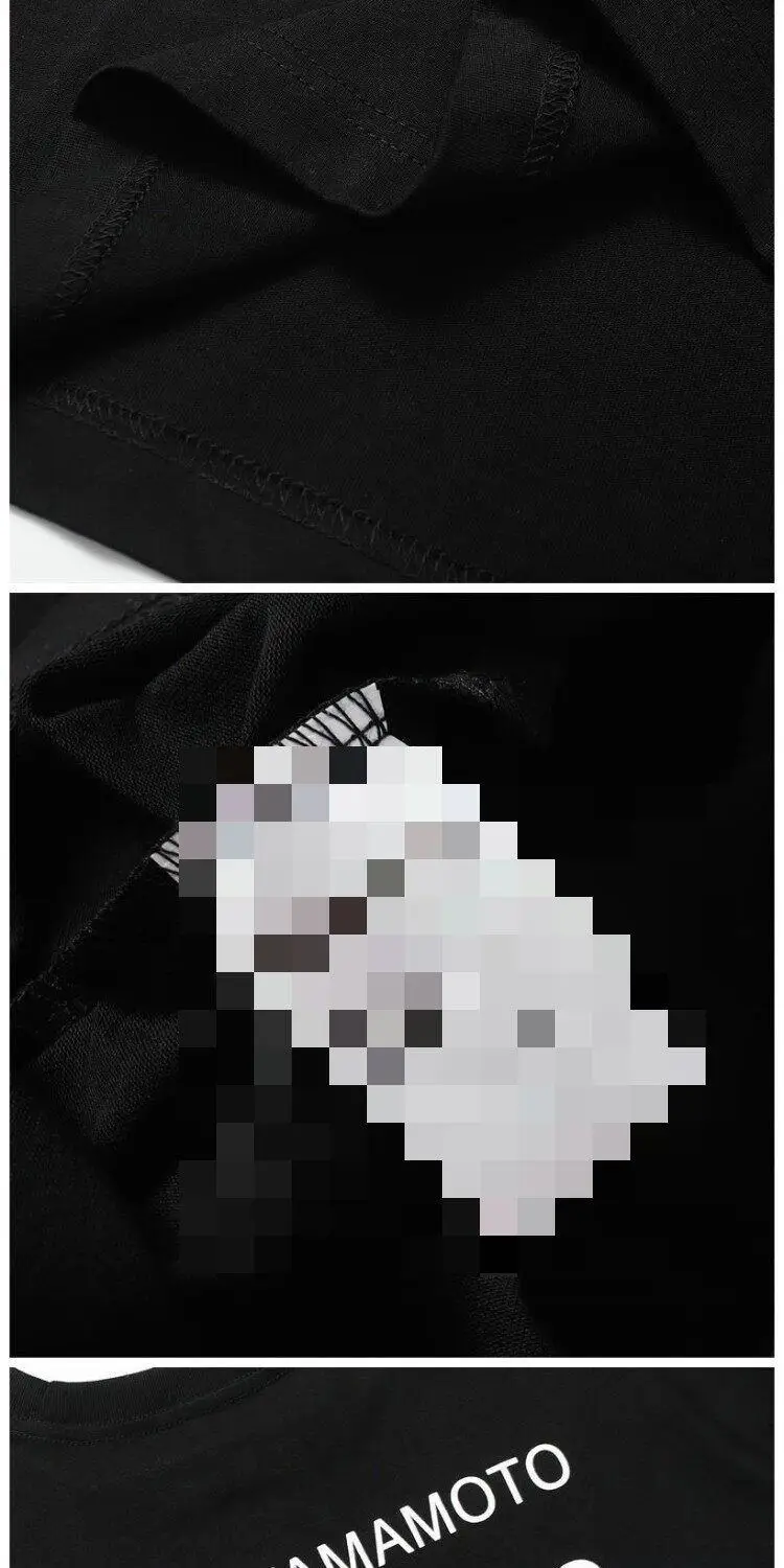 NEIGHBORHOOD NBHD Printed Crew Neck Short‑Sleeve T‑Shirt Loose Casual Versatile Unisex Basic Daily Tops for Men Women