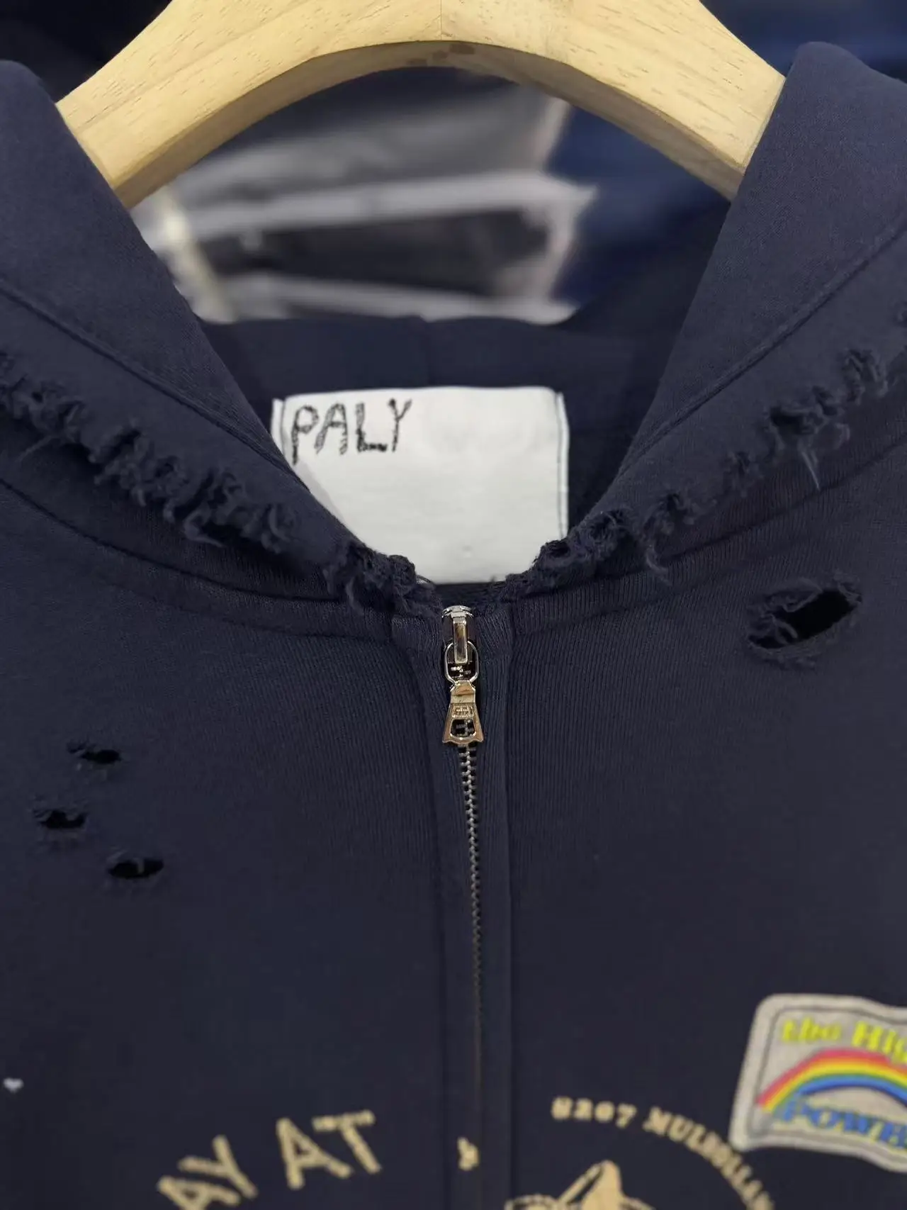 Cardigan Paly FW26 TREATMENT CENTER ZIP Hooded Hoodie Men Women Best Quality Pullovers