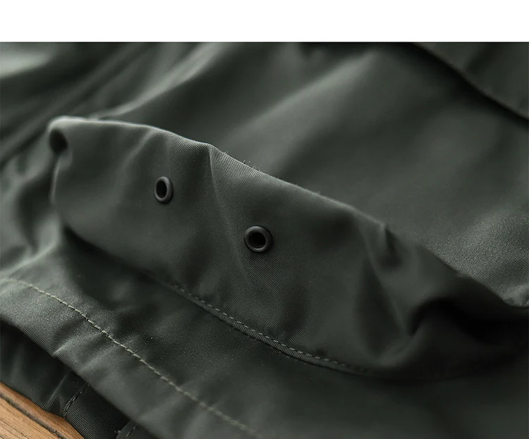 3607# Autumn Winter New American Retro Cargo Jacket Men's Fashion Multi-pockets Casual Heavyweight Windproof and Waterproof Coat