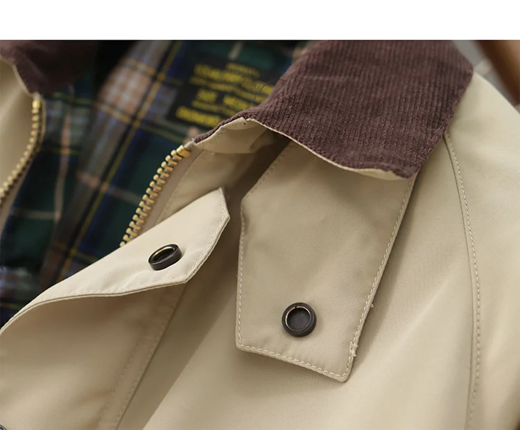 3607# Autumn Winter New American Retro Cargo Jacket Men's Fashion Multi-pockets Casual Heavyweight Windproof and Waterproof Coat