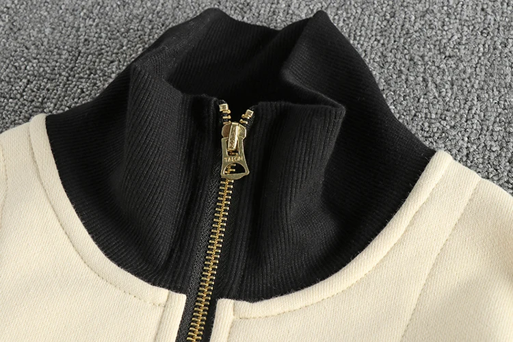Autumn American Retro 460G Thick Velvet Letter Printed Knitted Hoodies Men's 100% Cotton Washed Heavyweight Casual Sweatshirt