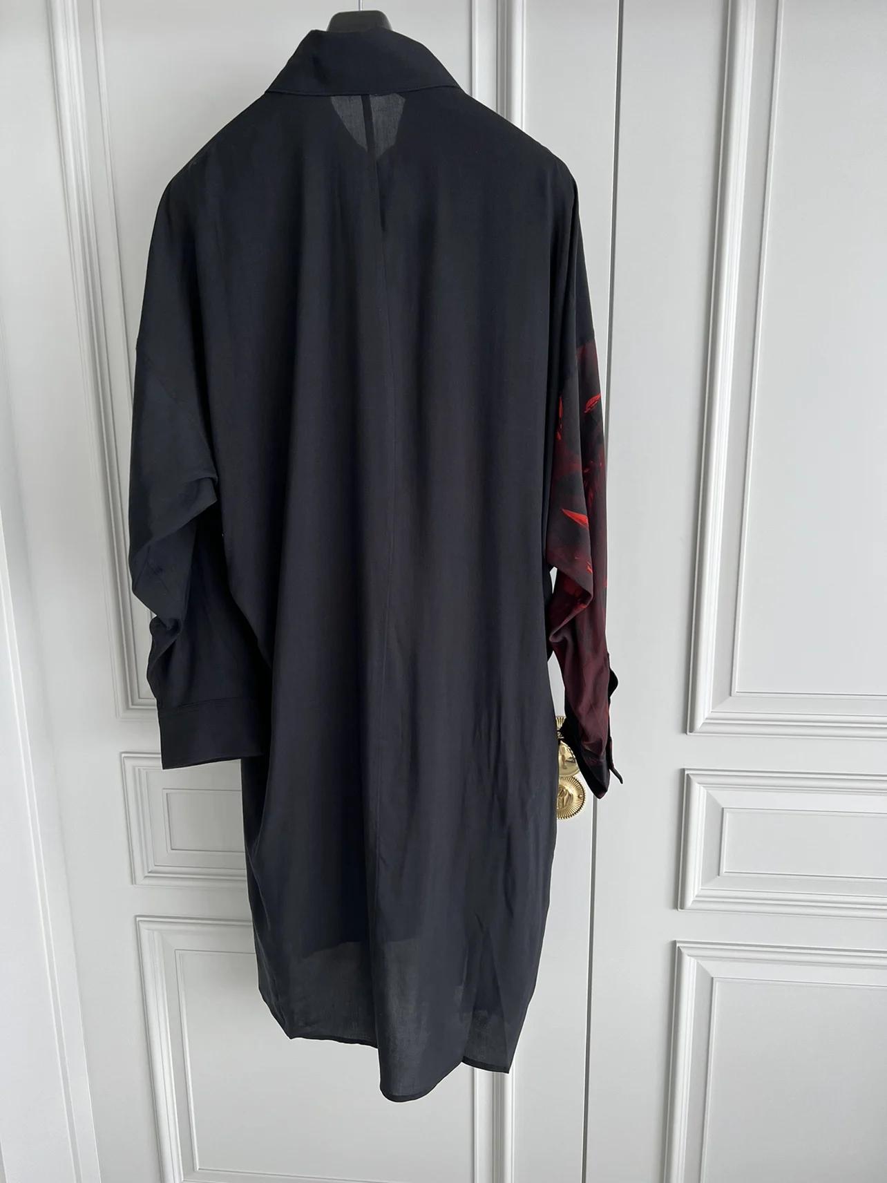 TOP-YAMAMOTO's original design Paris show women's portrait with print and shirt for men