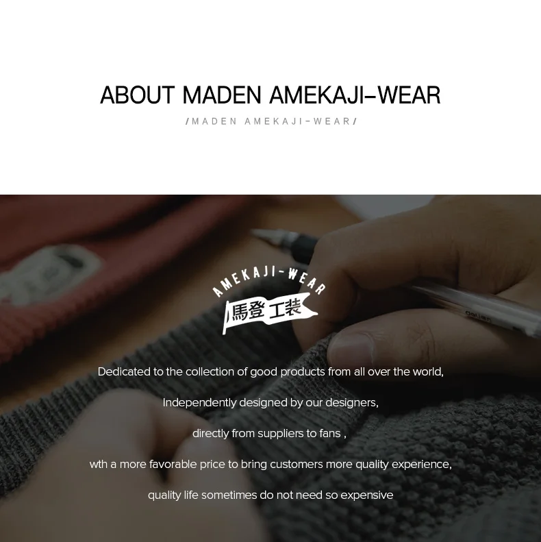 Maden Workwear Men's Vintage Heavyweight Grey Pineapple Pattern Sweater Thickened Round Neck Lazy Autumn Knit