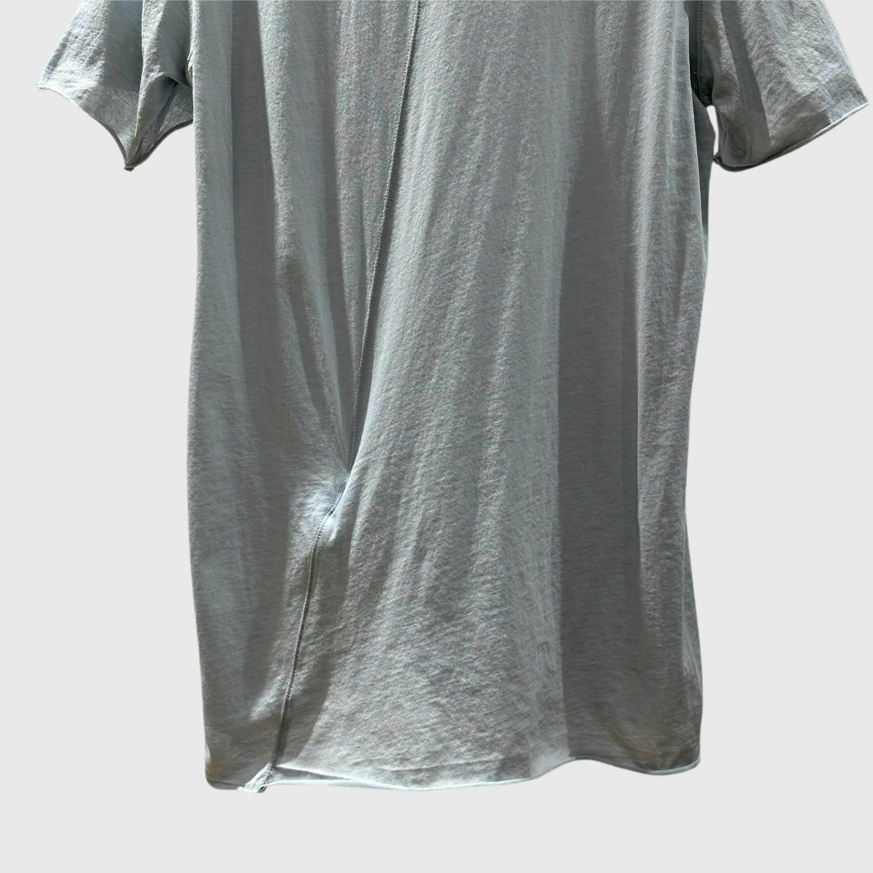 Owen Seak Men Casual T Shirt 100% Cotton Men's Clothing Tops Tees Summer Short Sleeve Women Solid Thin Light Bottoming Shirt