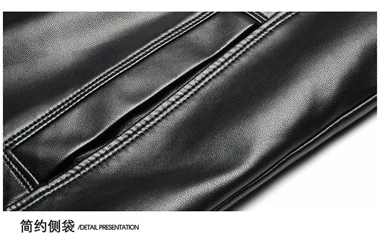 High-quality Men's Stand-up Collar Leather Jacket, Fashionable and Stylish, Casual Travel Premium Sheepskin Leather Jacket