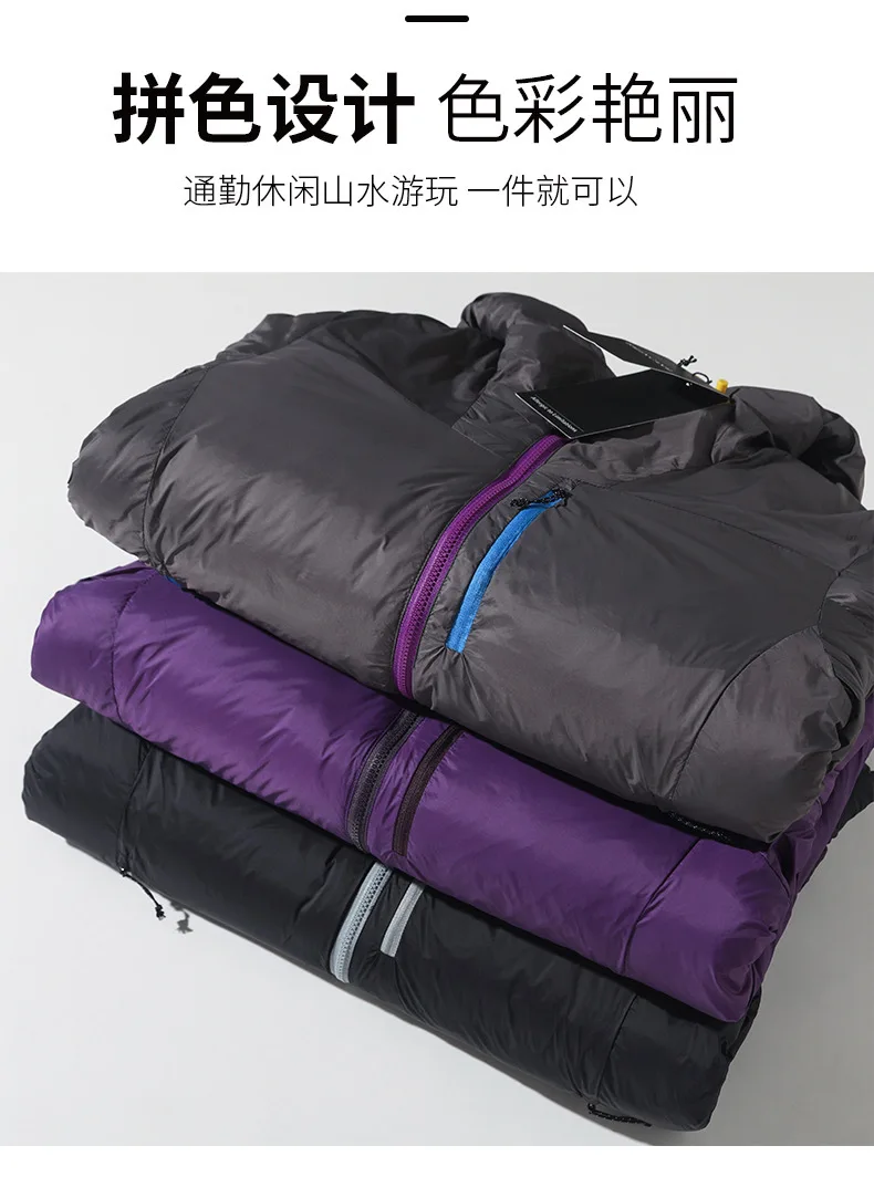 Windproof & Waterproof Winter Jacket 2025 Lightweight Abrasion-Resistant Parka with Hood Unisex Thermal Coat
