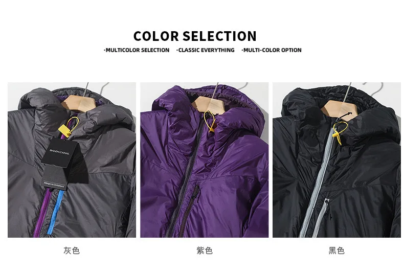 Windproof & Waterproof Winter Jacket 2025 Lightweight Abrasion-Resistant Parka with Hood Unisex Thermal Coat