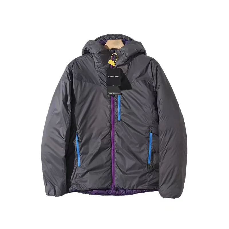 Windproof & Waterproof Winter Jacket 2025 Lightweight Abrasion-Resistant Parka with Hood Unisex Thermal Coat