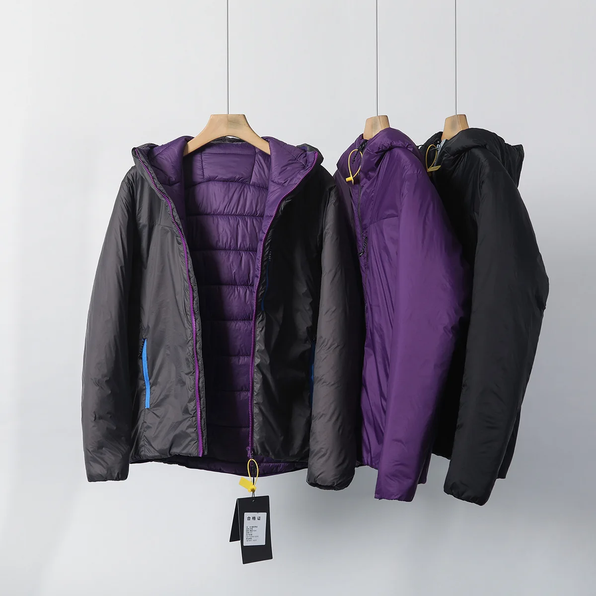 Windproof & Waterproof Winter Jacket 2025 Lightweight Abrasion-Resistant Parka with Hood Unisex Thermal Coat