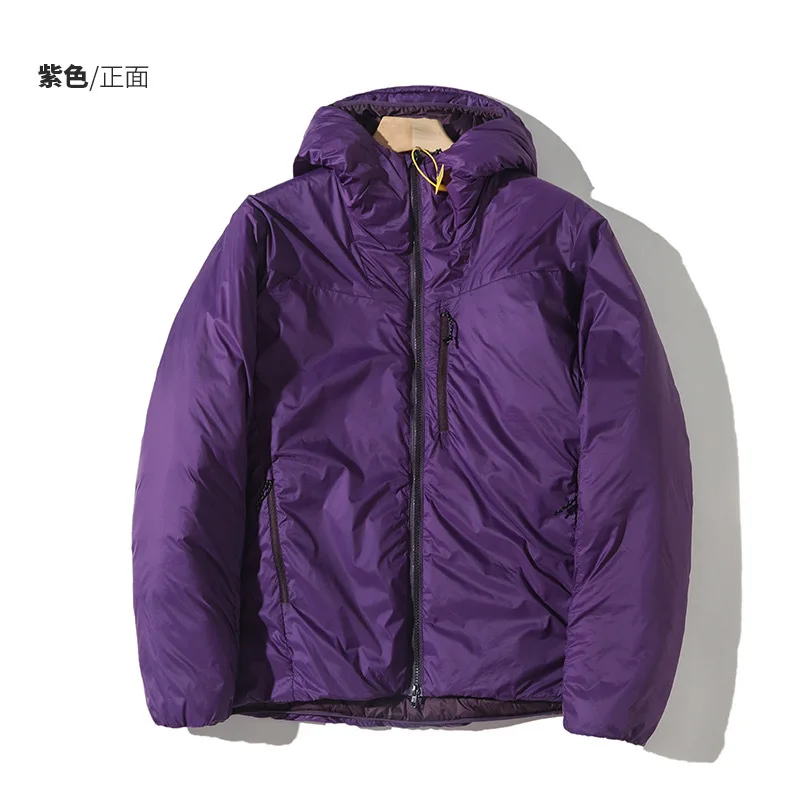 Windproof & Waterproof Winter Jacket 2025 Lightweight Abrasion-Resistant Parka with Hood Unisex Thermal Coat