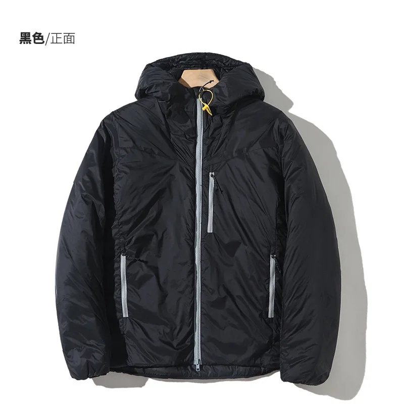 Windproof & Waterproof Winter Jacket 2025 Lightweight Abrasion-Resistant Parka with Hood Unisex Thermal Coat