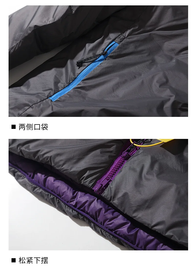 Windproof & Waterproof Winter Jacket 2025 Lightweight Abrasion-Resistant Parka with Hood Unisex Thermal Coat