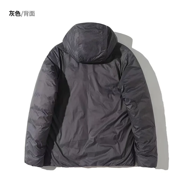 Windproof & Waterproof Winter Jacket 2025 Lightweight Abrasion-Resistant Parka with Hood Unisex Thermal Coat