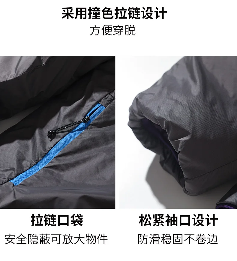 Windproof & Waterproof Winter Jacket 2025 Lightweight Abrasion-Resistant Parka with Hood Unisex Thermal Coat