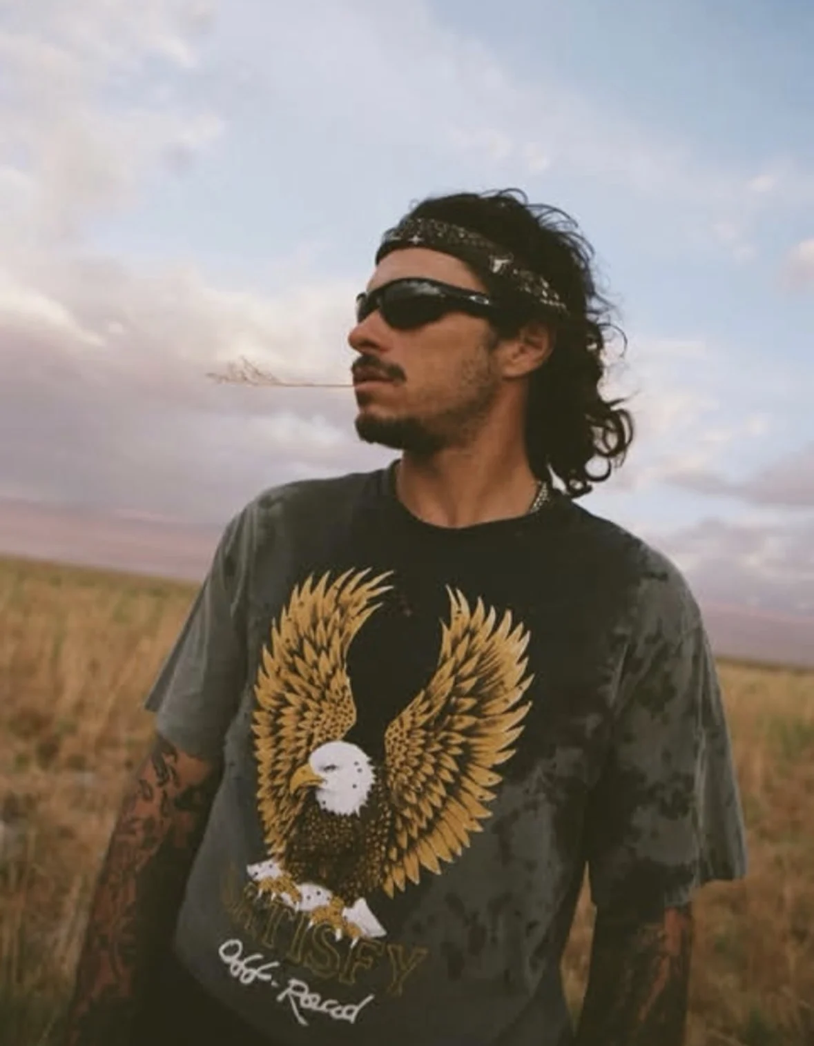 Satisfy running Desert Rats 001 drop shirt