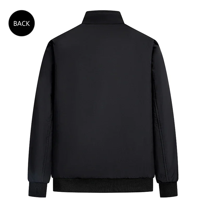 Plus Size Bomber Jackets for Men M-8XL Windproof Waterproof Coats Fashion Outwear Stand Collar Military Coats Male Clothing