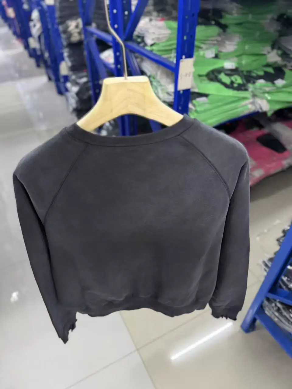 Washed SAINT SS26 4th Drop Sweatshirts Men Women High Quality Crewneck Hooded