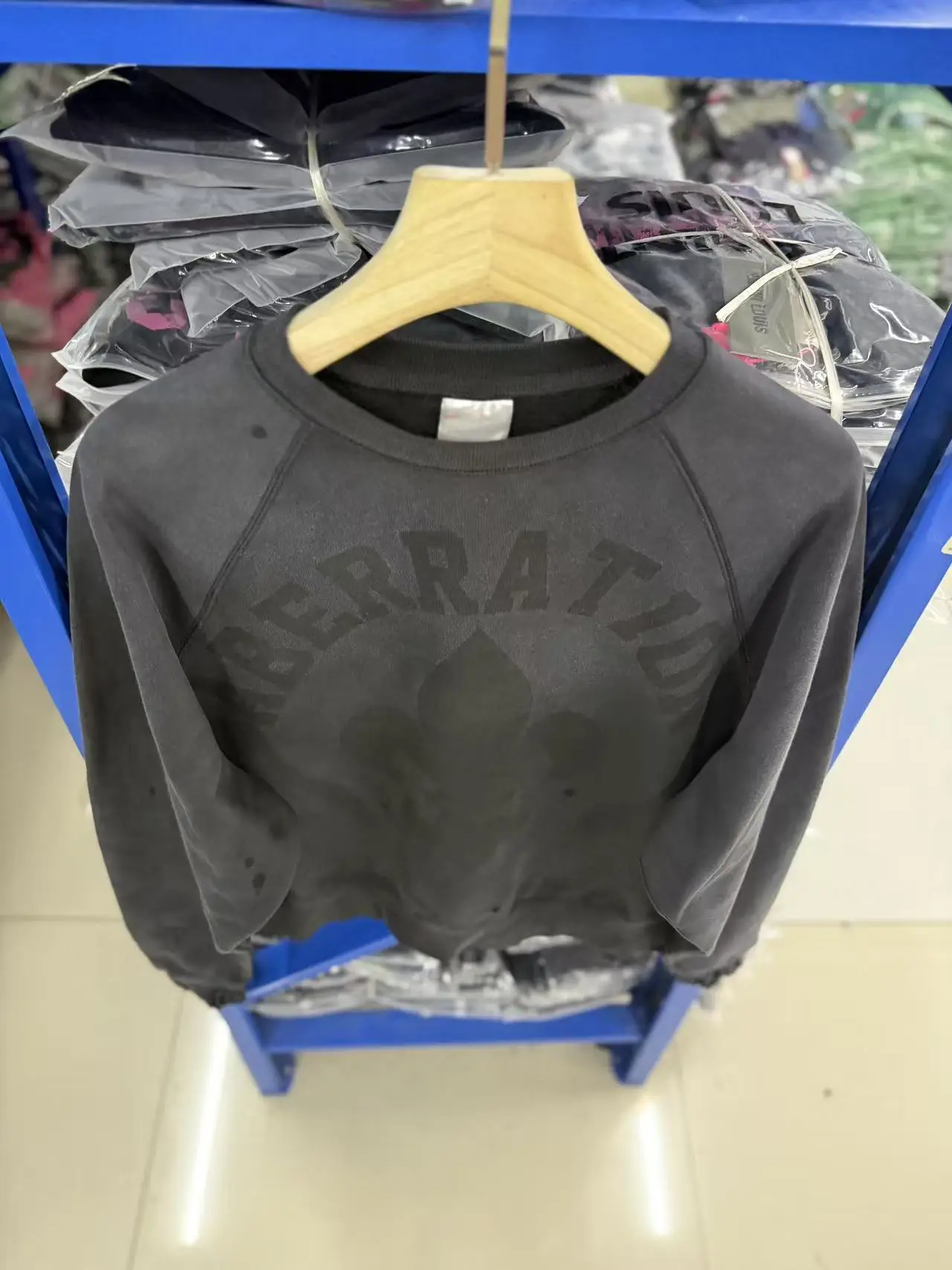 Washed SAINT SS26 4th Drop Sweatshirts Men Women High Quality Crewneck Hooded
