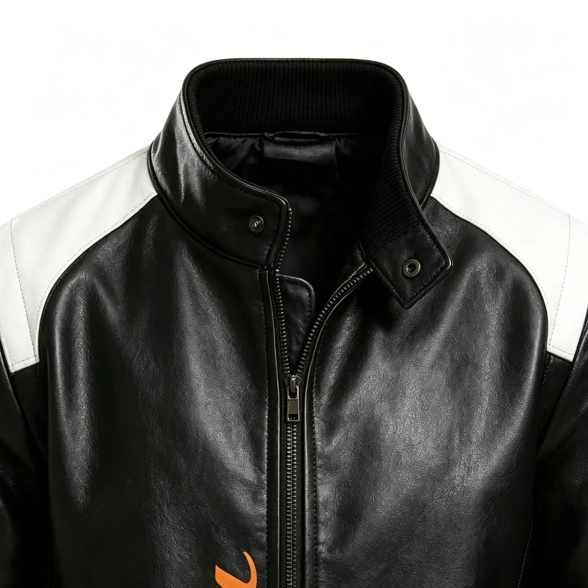 Harley Davidson Men Autumn Winter Fleece-lined Leather Jacket Motorcycle Waterproof Coat Outdoors Fashion Keep Warm Thick Tops