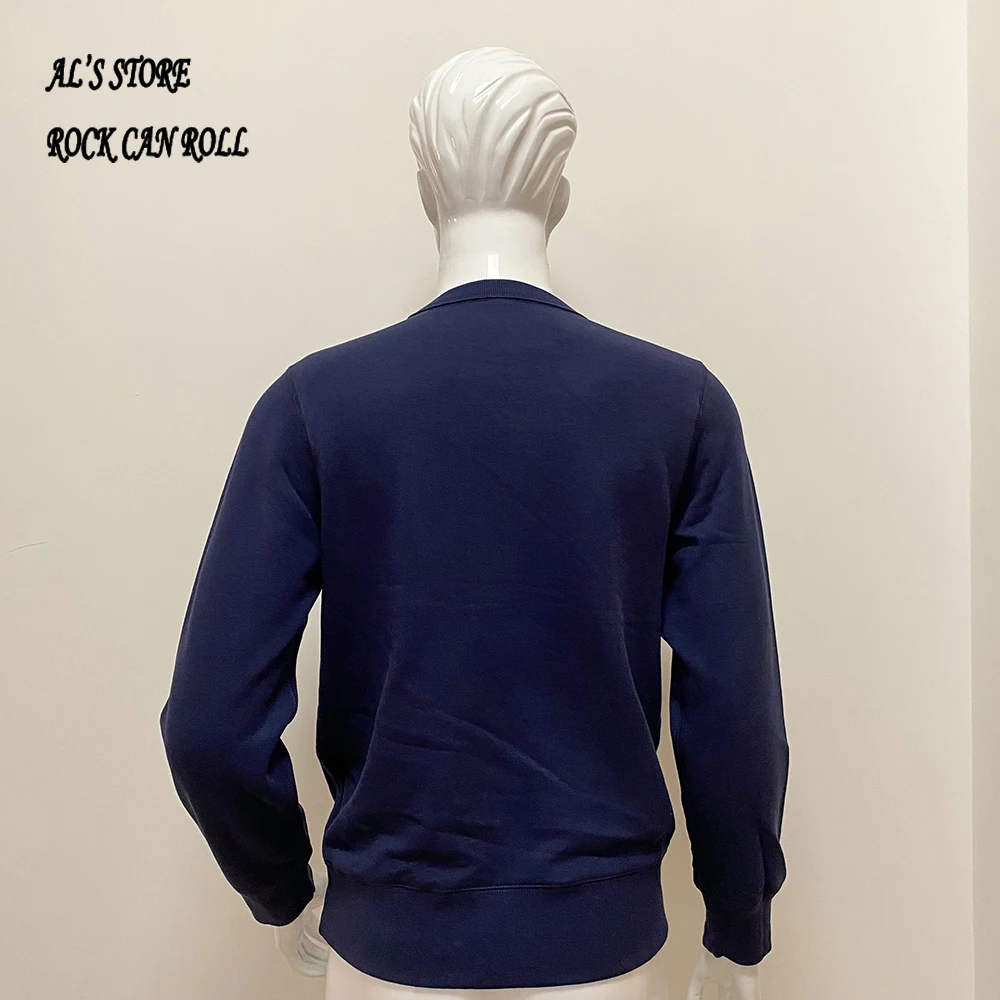 AL6163 Super Quality Heavy Thick Pullover Mans Big Cozy Flexible 400g 14.1oz Cotton Warm Shirt 10 Colors