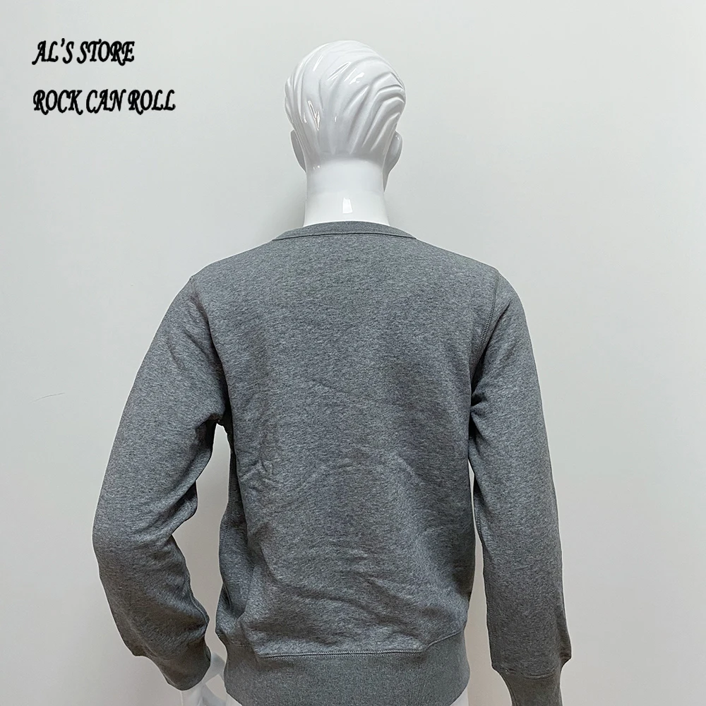 AL6163 Super Quality Heavy Thick Pullover Mans Big Cozy Flexible 400g 14.1oz Cotton Warm Shirt 10 Colors