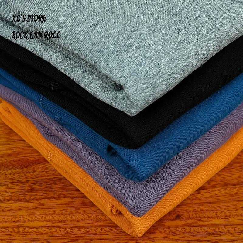 AL6163 Super Quality Heavy Thick Pullover Mans Big Cozy Flexible 400g 14.1oz Cotton Warm Shirt 10 Colors