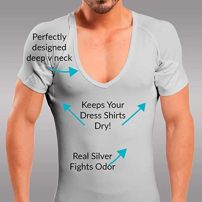 WESPROJECT Micro Modal Sports Anti Sweat Proof T Shirt Slim Fit Crew Neck Black T-Shirt