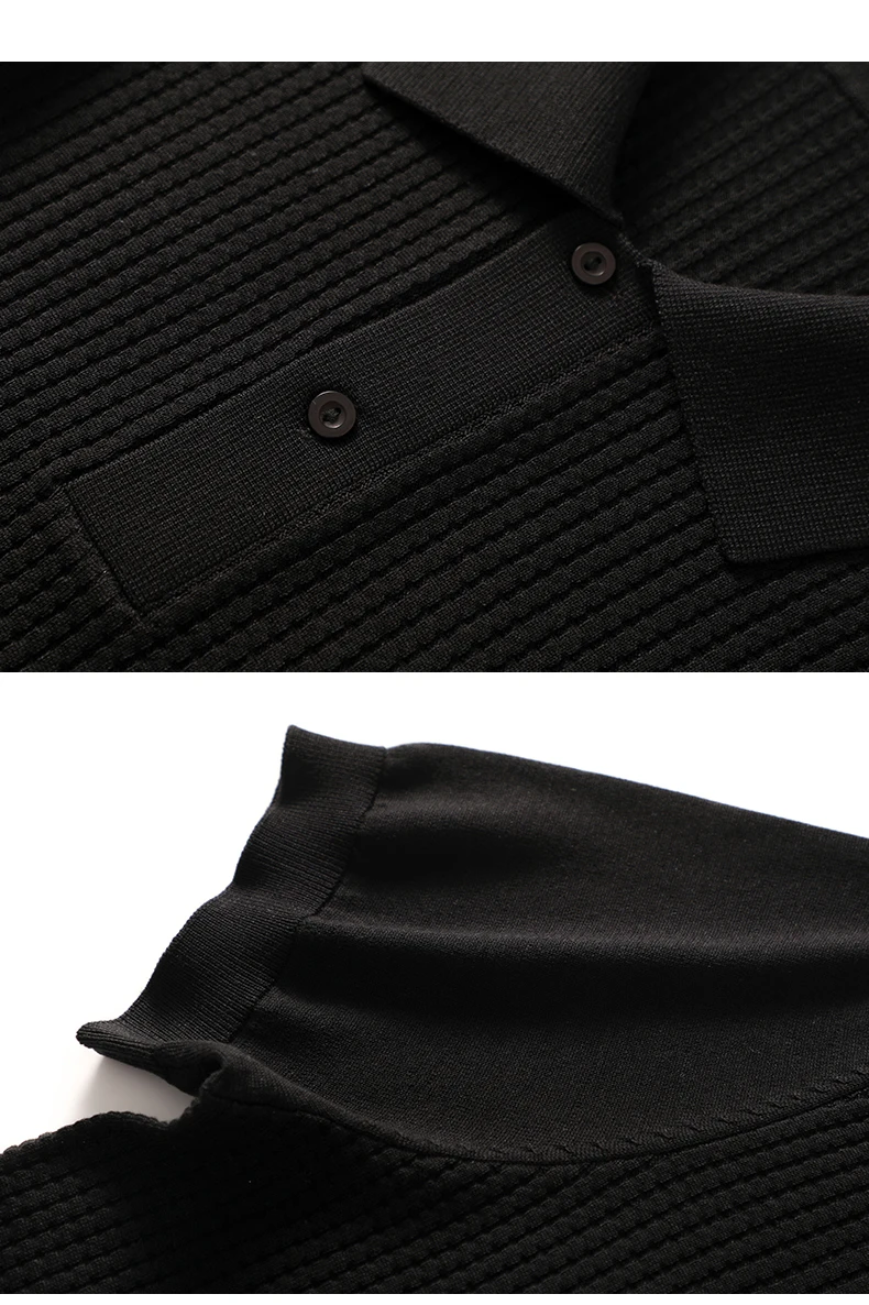 Summer New T-Shirt Men's POLO Collar Pullover Top Casual Knitted Mulberry Silk Short Sleeve Solid Color Business Bottom Shirt
